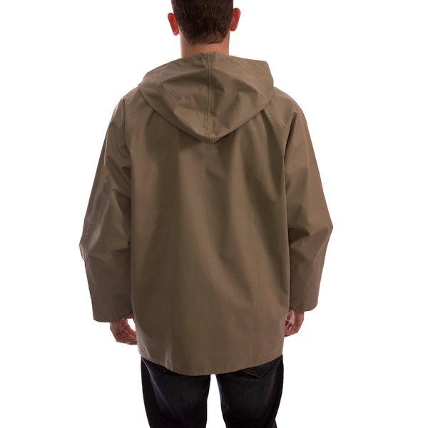 Magnaprene Flame Resistant Rain Jacket, Tan, 5XL
