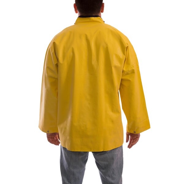 Magnaprene Flame Resistant Rain Jacket, Yellow, 4XL