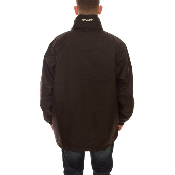 Jacket, Breathable Waterproof, 3XL, Black