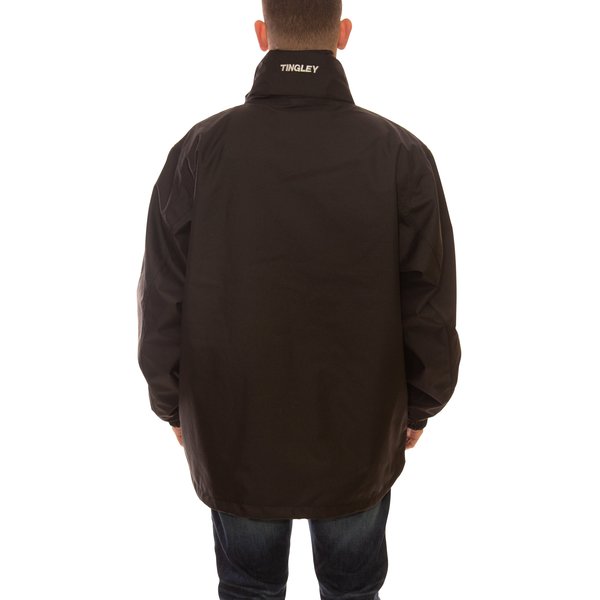 Jacket, Breathable Waterproof, L, Black