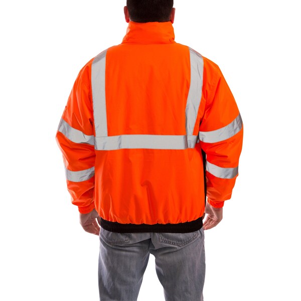 Medium Class 3 Hi-Vis Bomber Jacket, Orange