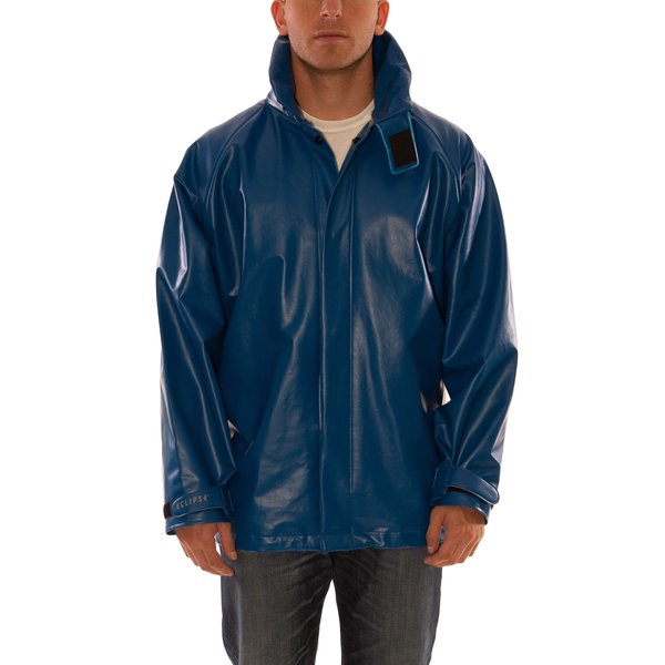 Eclipse Flame-Resistant Jacket, Blue, 5XL, 33 in. L