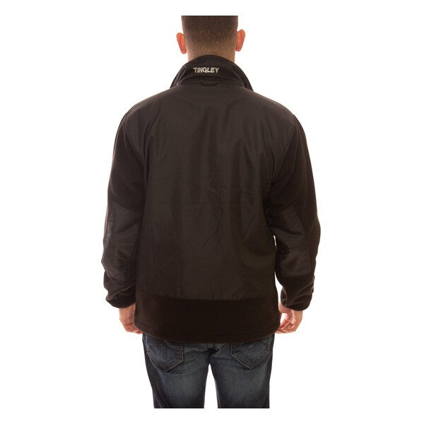 Jacket, 360 Gram Breathable Fleece, M, Blk