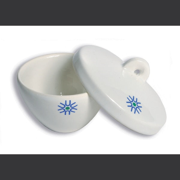 Porcelain Crucible, Wide Form, With, PK 6