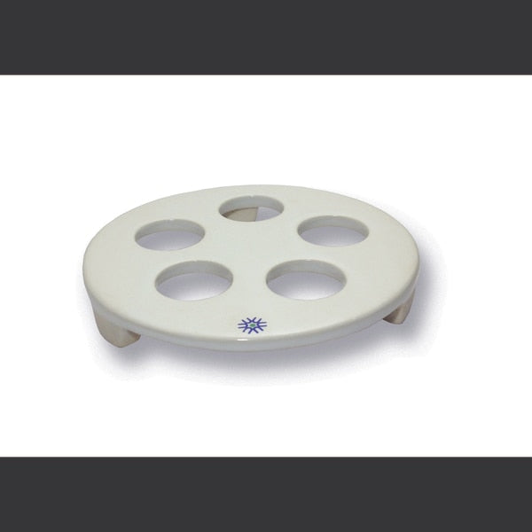 Porcelain Desiccator Plate With Stand, 2
