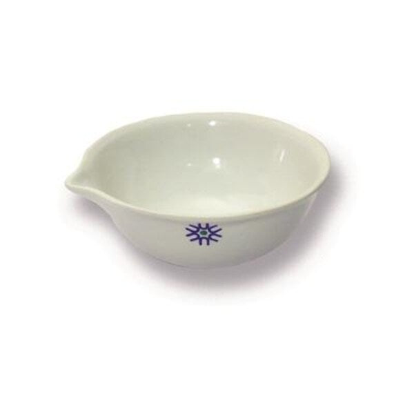 Porcelain Evaporating Dish, Round F, PK 6