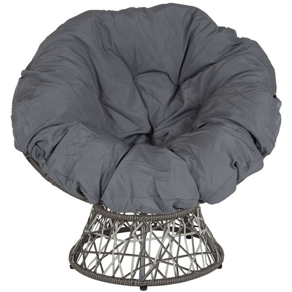 Patio Chair, Papasan, Swivel, Bowie