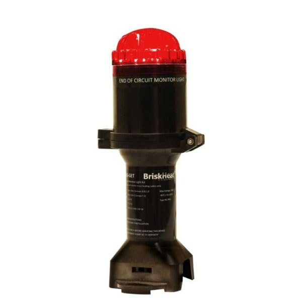 Monitor Light Kit, Red, Steady, 240V
