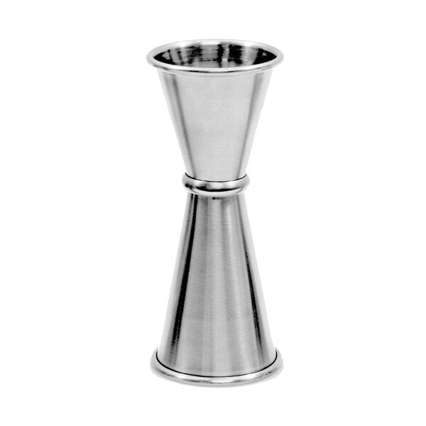 Japanese Style Jigger, Brsh SS, 1OZ/1.5OZ