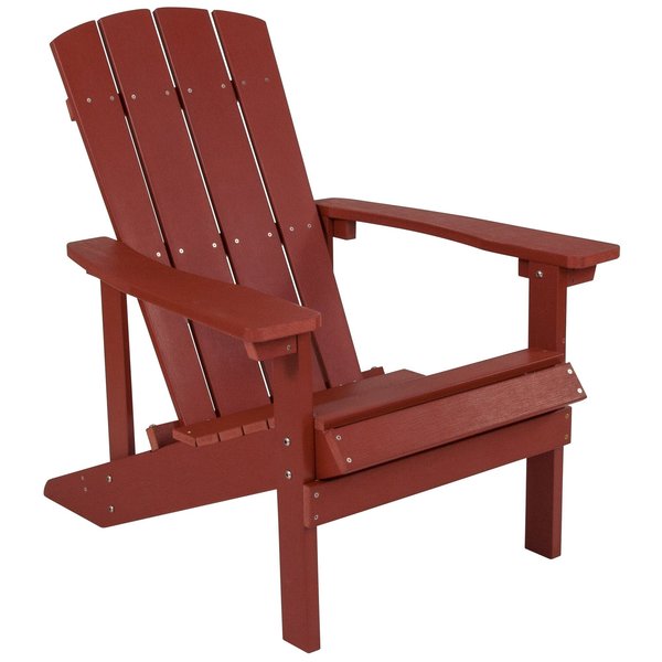 Red Adirondack Chair, 29.5 W 33-1/2