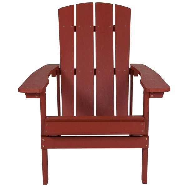 Red Adirondack Chair, 29.5 W 33-1/2