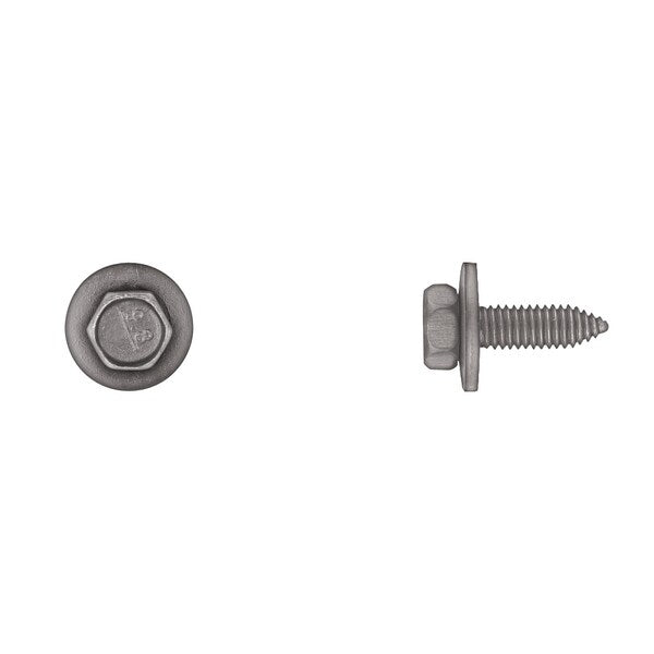 M6-1.00 Hex Head Cap Screw, Black 20 mm L