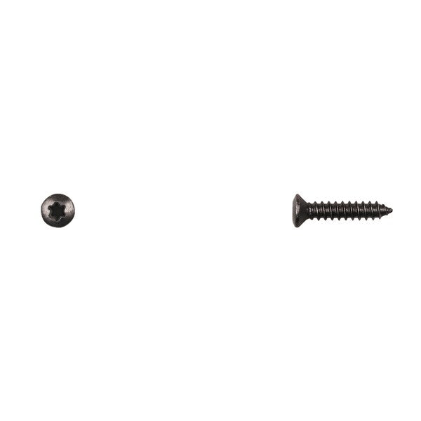 Blk Torx Ovl Hd Screws 4.2-1.41X20mm 7mm Oval Hd PK50