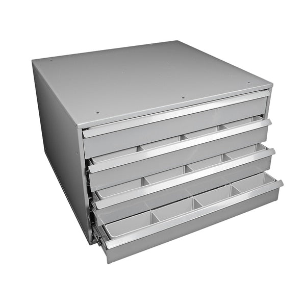 Gray Lrg 4 Drawer Cabinet 23 1/2