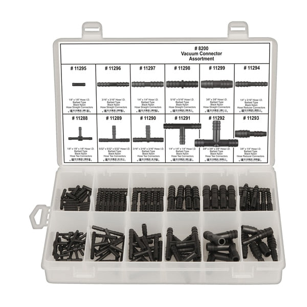 Vacuum Connector Assortment, 113 pcs.