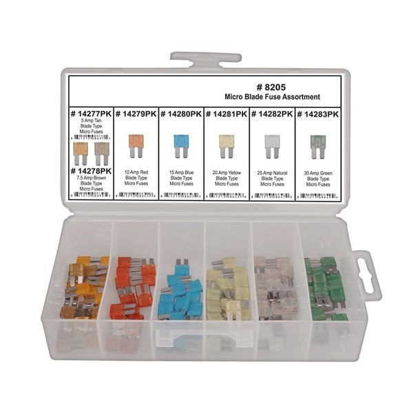 Micro Blade Fuse Assortment, 95 PCS