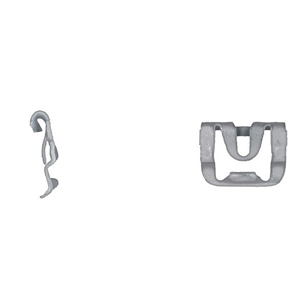 Blk Rear Window Mldg Clips 17.5mm W 23.25mm L PK50