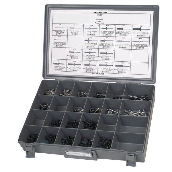 Universal Rivet Assortment, 263 PCS