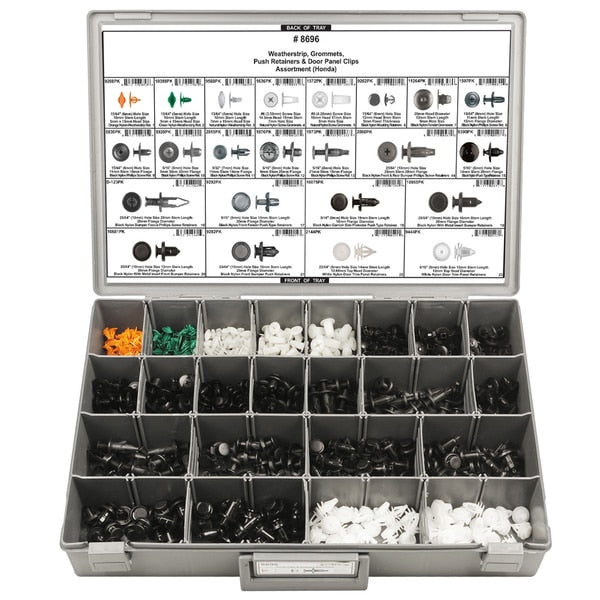 Honda Retainer Assortment, 575 pcs.