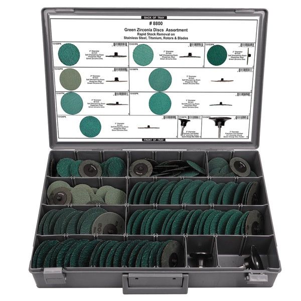 Grinding Discs, 24/36/50/80 Grit, 2