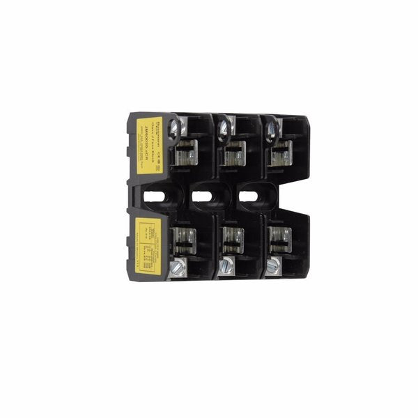 Fuse Block, 3 Poles, 0 to 30A, 600VAC/DC