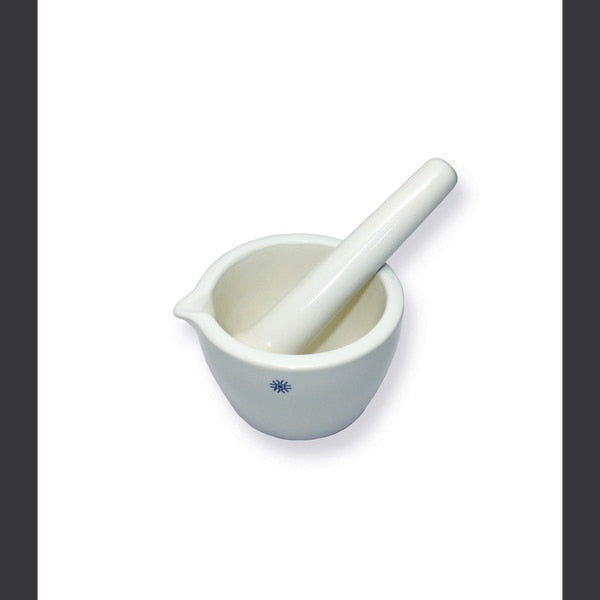 Mortar And Pestle Set, Porcelain, Capaci