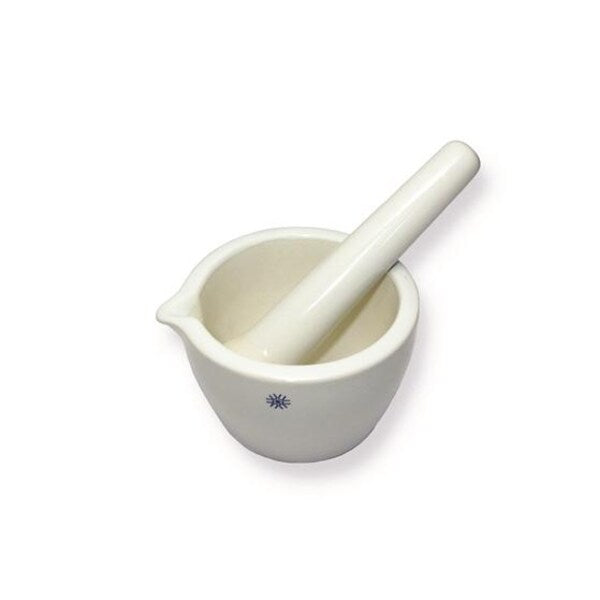 Porcelain Deep Form Mortar N Pestle Set,