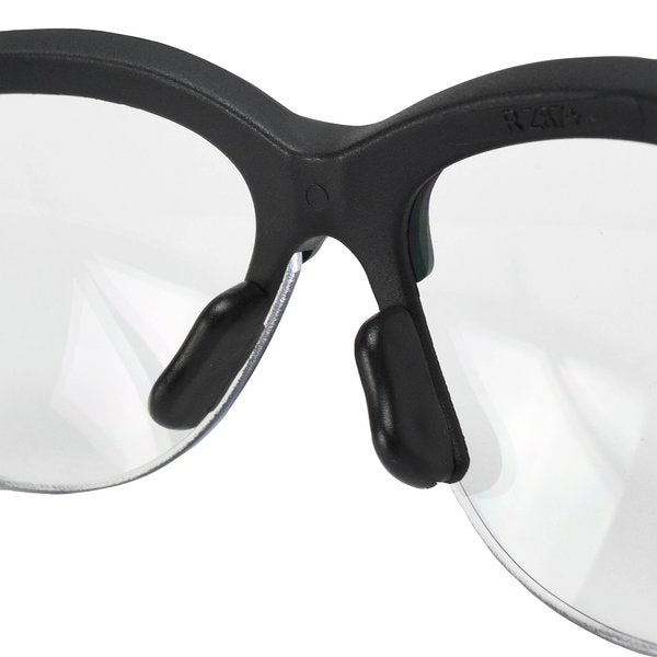 Safety Glasses, Wraparound Clear AF Polycarbonate Lens, Anti-Fog, Scratch-Resistant
