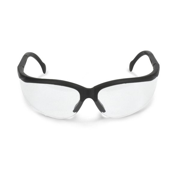 Safety Glasses, Wraparound Clear AF Polycarbonate Lens, Anti-Fog, Scratch-Resistant