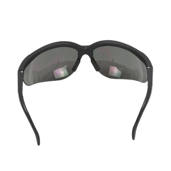 Safety Glasses, Wraparound Smoke AF Polycarbonate Lens, Anti-Fog, Scratch-Resistant