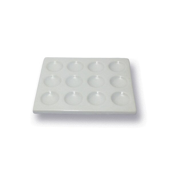 Spot Plate, Porcelain, 30 Wells