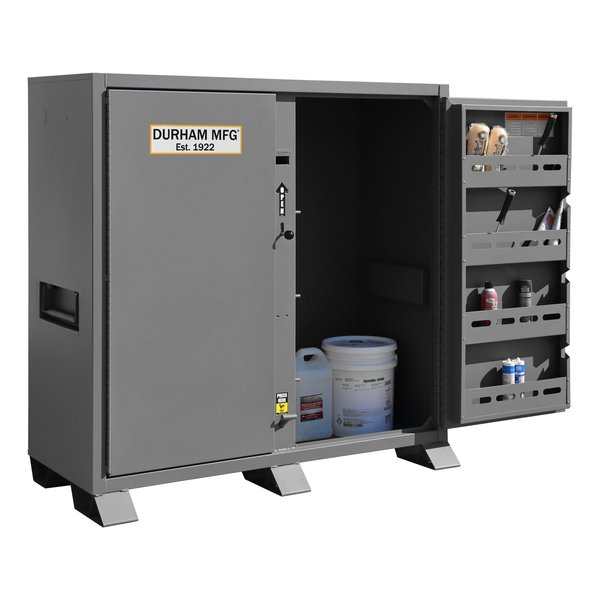 Jobsite Storage Cabinet, 47.5 cu ft, 14 Ga