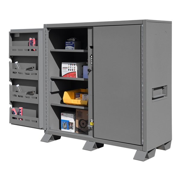 Jobsite Storage Cabinet, 47.5 cu ft, 14 Ga