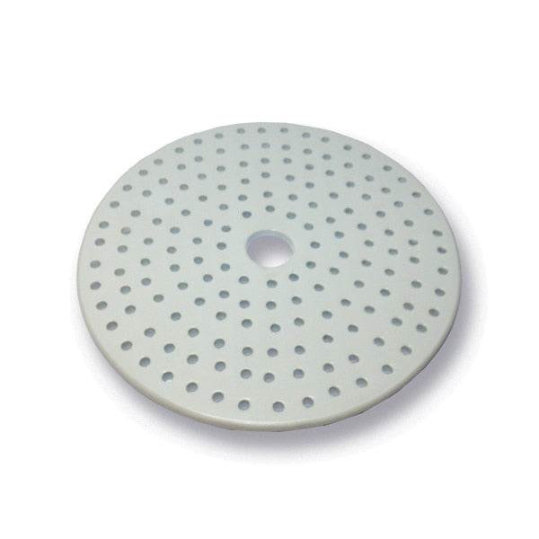 Porcelain Desiccator Plate, Small Holes,