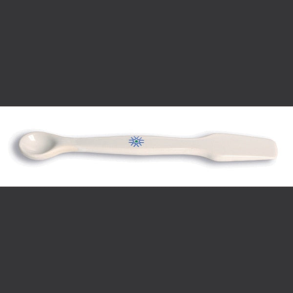 Spatula With Spoon, Porcelain, 165Mm