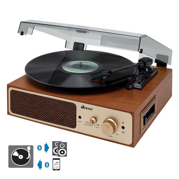 Turntable 3-Speed with Built In Speakers