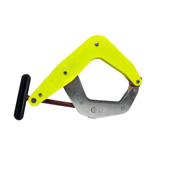 Kant-Twist Hi-Vis Yellow Lever Clamp wit