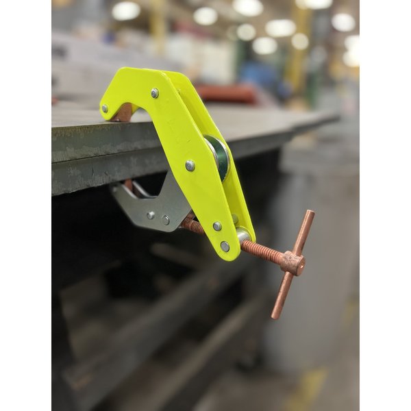 Kant-Twist Hi-Vis Yellow Lever Clamp Dee