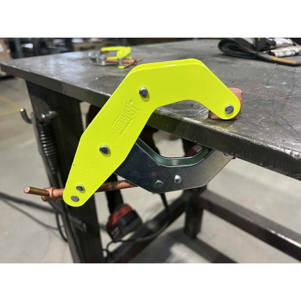 Kant-Twist Hi-Vis Yellow Lever Clamp Dee