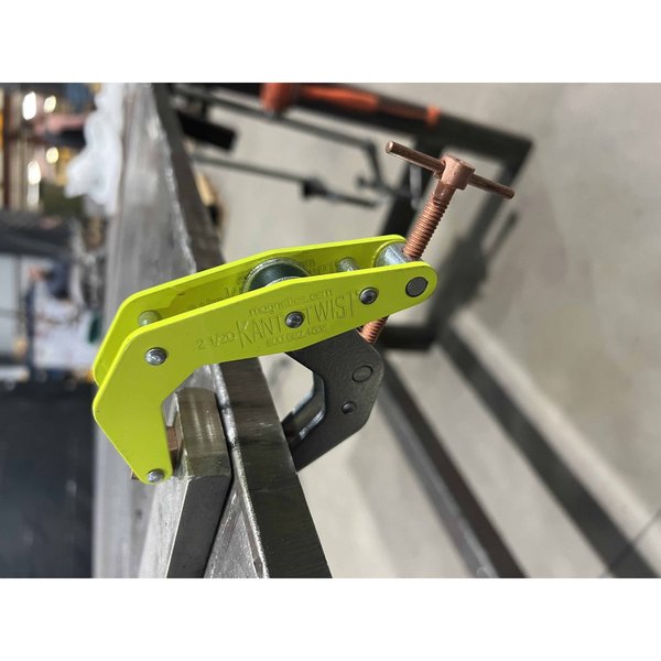 Kant-Twist Hi-Vis Yellow Lever Clamp Dee