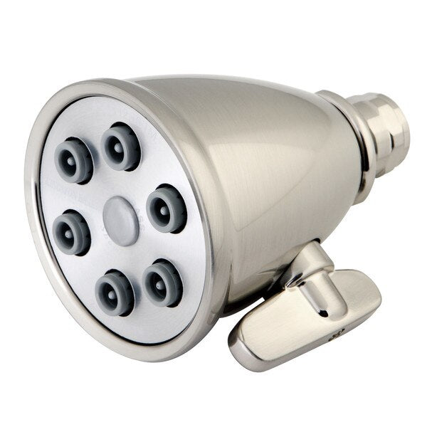 Shower Head, Brushed Nickel, Wall Mount