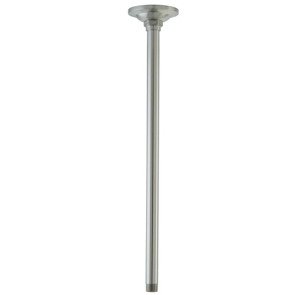 Shower Arms and Flange, Brushed Nickel, Ceiling Mount