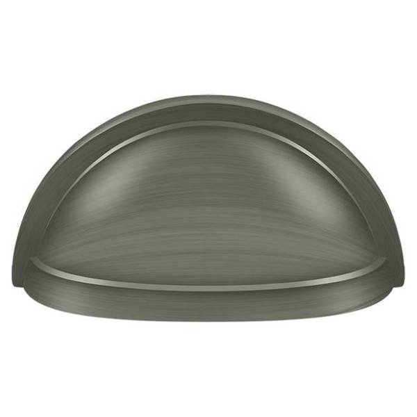 Oval Shell Handle Pull 3-1/2