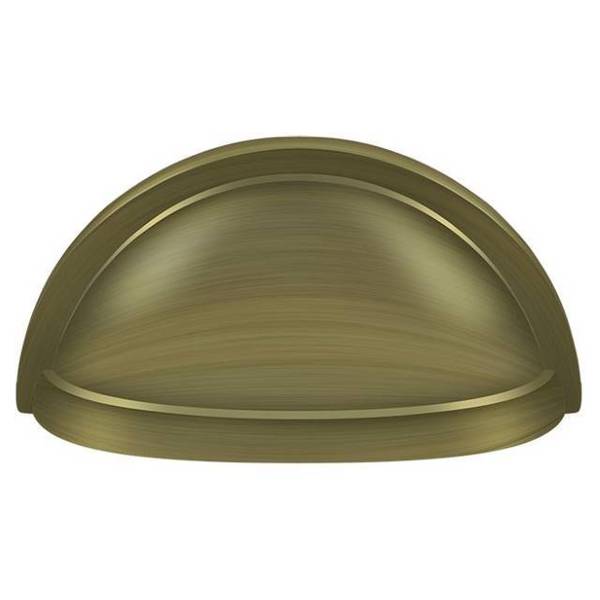 Oval Shell Handle Pull 3-1/2