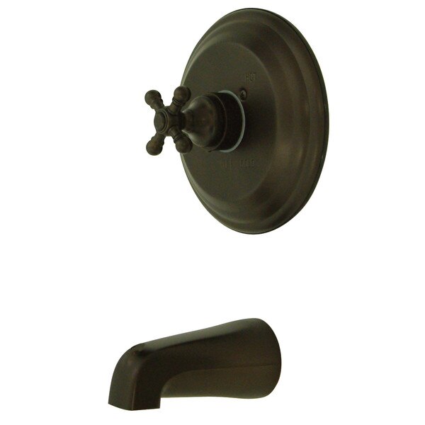 Tub and Shower Faucet, Oil Rubbed Bronze, Wall Mount