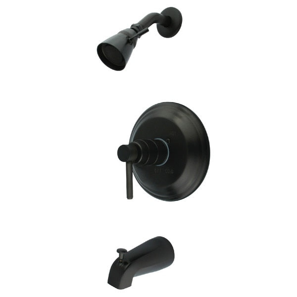 Tub and Shower Faucet, Oil Rubbed Bronze, Wall Mount