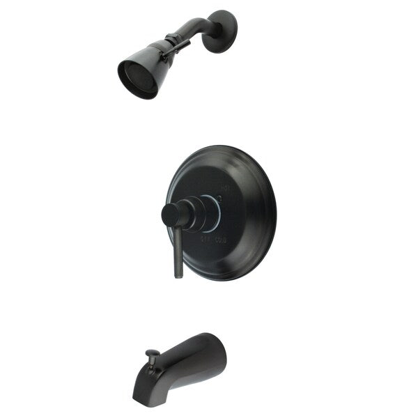 Tub and Shower Faucet, Oil Rubbed Bronze, Wall Mount