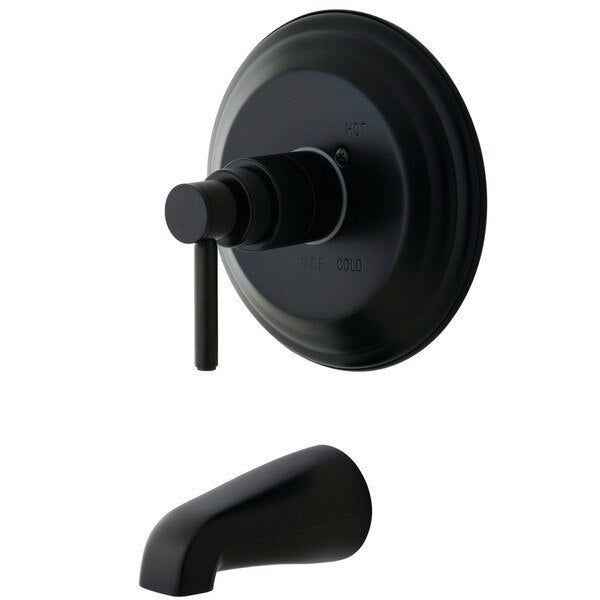 Tub and Shower Faucet, Oil Rubbed Bronze, Wall Mount