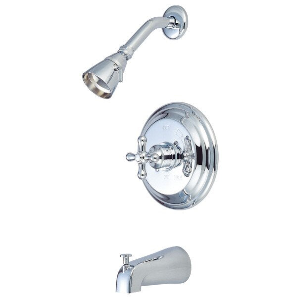 KB3631AX Tub & Shower Faucet with Metal Cross Handle