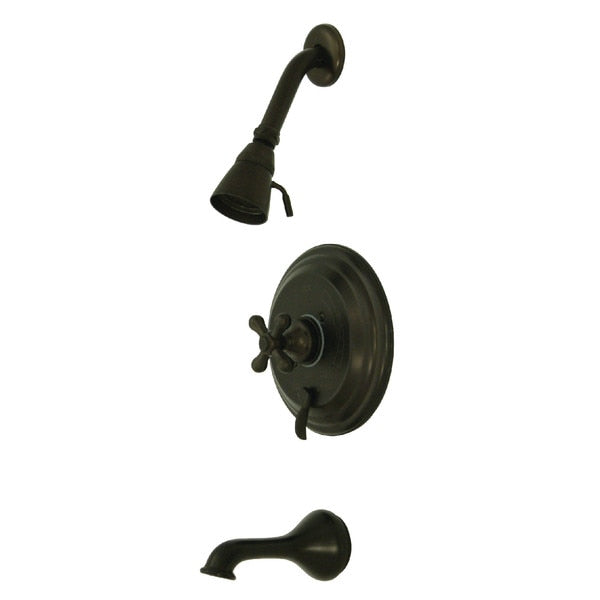 Tub and Shower Faucet, Oil Rubbed Bronze, Wall Mount